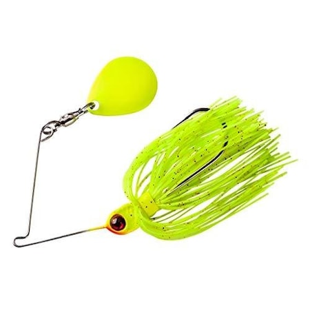 Booyah Micro Pond Magic Spinnerbait, 18 Oz, Lightning Bug BYMPM18691